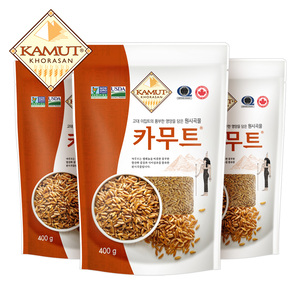 정품 카무트 쌀 1.2kg (400gX3봉)