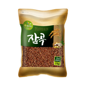국산 갈색 가바현미 3kg 가바쌀