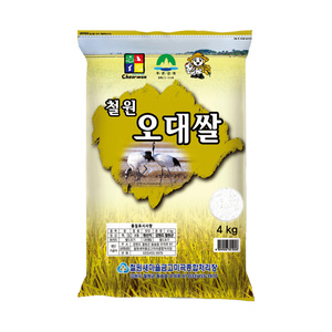 2023년 햅쌀 철원 오대쌀 4kg 단일품종 상등급 소포장쌀