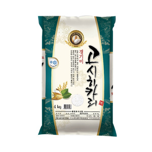 고시히카리 경기미 쌀 4kg 단일품종 상등급 소포장쌀
